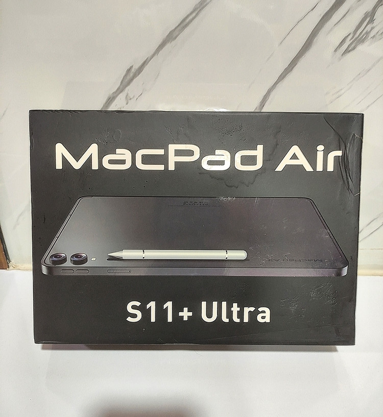 آیپد 12 اینچ MacPad Air مدل S11+ Ultra حافظه یک ترابایت و رم 16